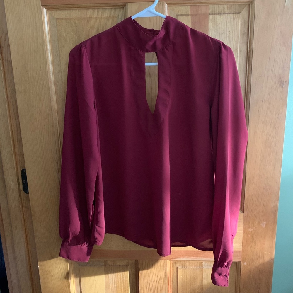 Japna Deep Red Long Sleeve (Medium)
